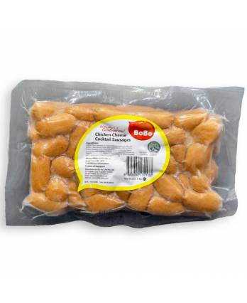 芝士鸡香肠(短粒) Bobo Chicken Cocktail Sausages (Short) (1kg)