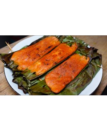 香蕉叶乌达 Frozen Banana Leave Mackerel Fish Otah (10pcs/pkt)