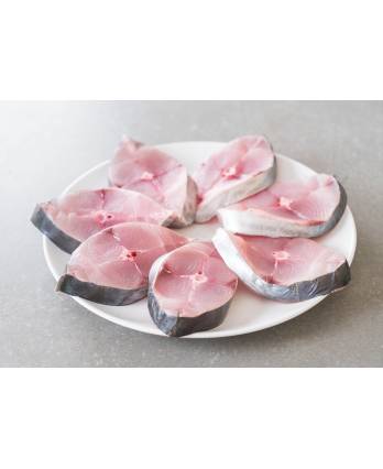冻巴当鱼切块 100/120 Frozen Batang Steak (1kg)