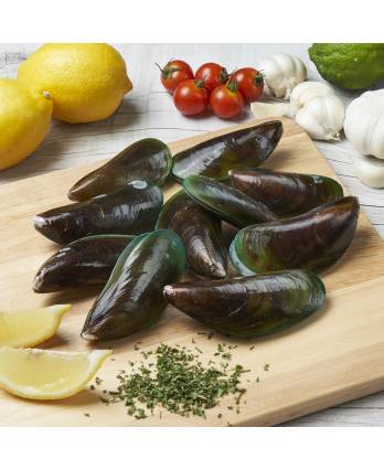 速冻青口粒 Frozen Whole Green Mussel (1kg)