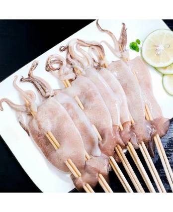 烧烤鱿鱼串 Squid Gutted Skewer (5PCS/PKT)