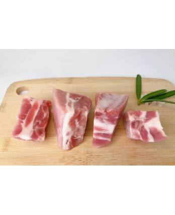 腩排切(肉骨茶排骨)(中肉) Pork Spare Rib Cut (1kg)