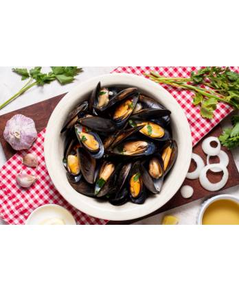 黑淡菜粒 Black Mussel with Shell (1kg)
