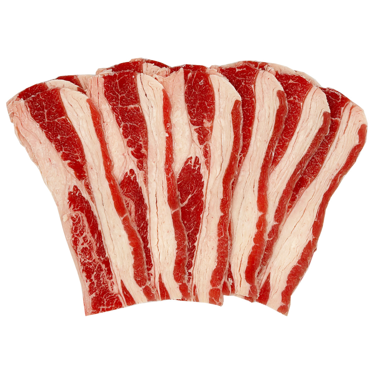 肥牛(涮涮片) BEEF SHORT PLATE NEBRASKA SHABU SHABU US (2MM)