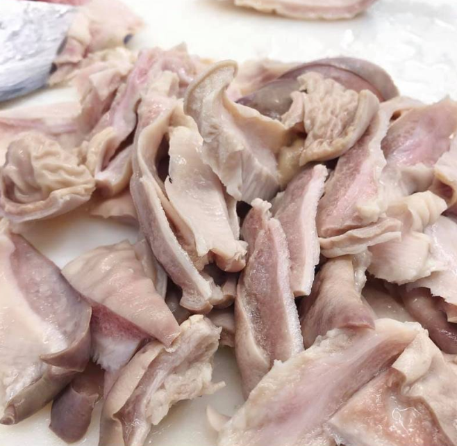 熟猪肚切PORK STOMACH COOKED