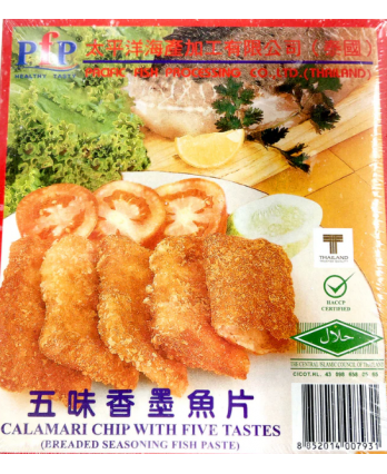 五香墨鱼片 FISH CHIP RED PFP(20PKT/CTN)