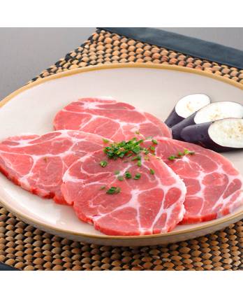 猪肩肉片(梅花肉片) PORK COLLAR SLICE (自加工3MM)
