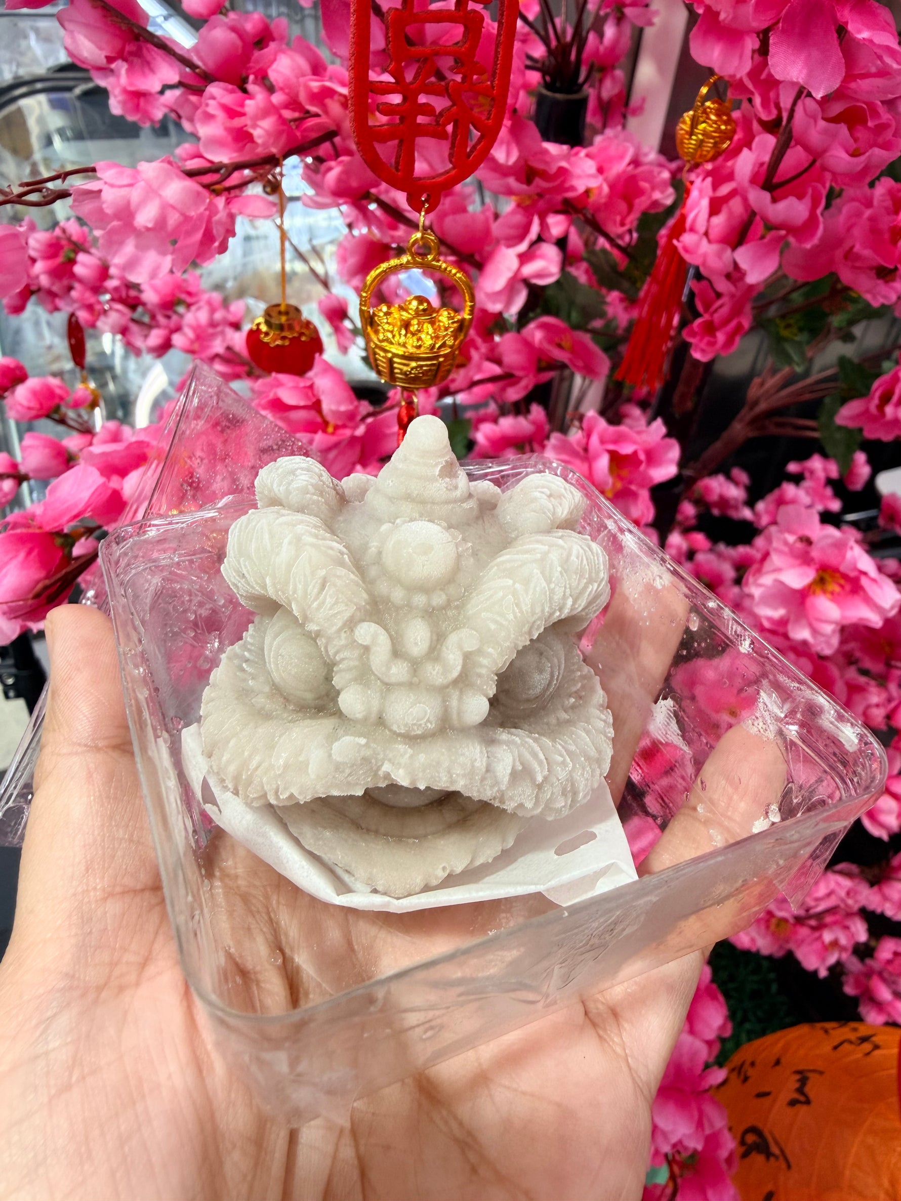 小醒狮头造型虾滑 SMALL LION HEAD PRAWN PASTE