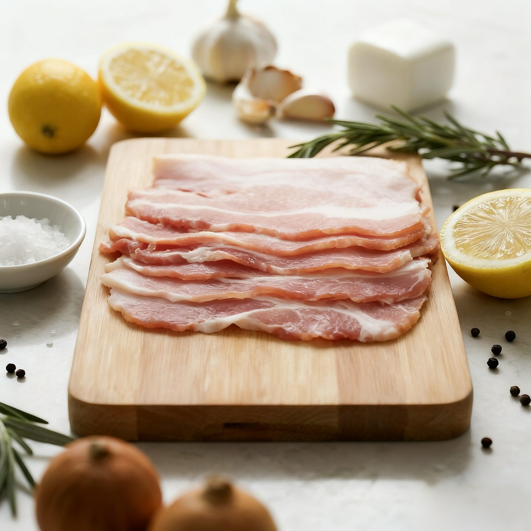 猪无皮三层肉片(巴西) PORK BELLY S/RIB SKINLESS CUT