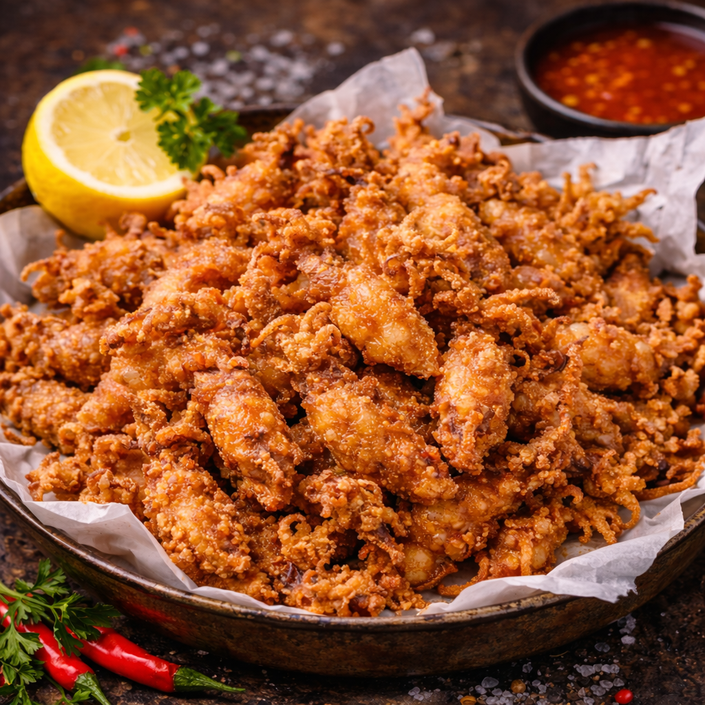 海 香脆炸苏东仔 CRISPY BABY SOTONG(1KG/PKT)