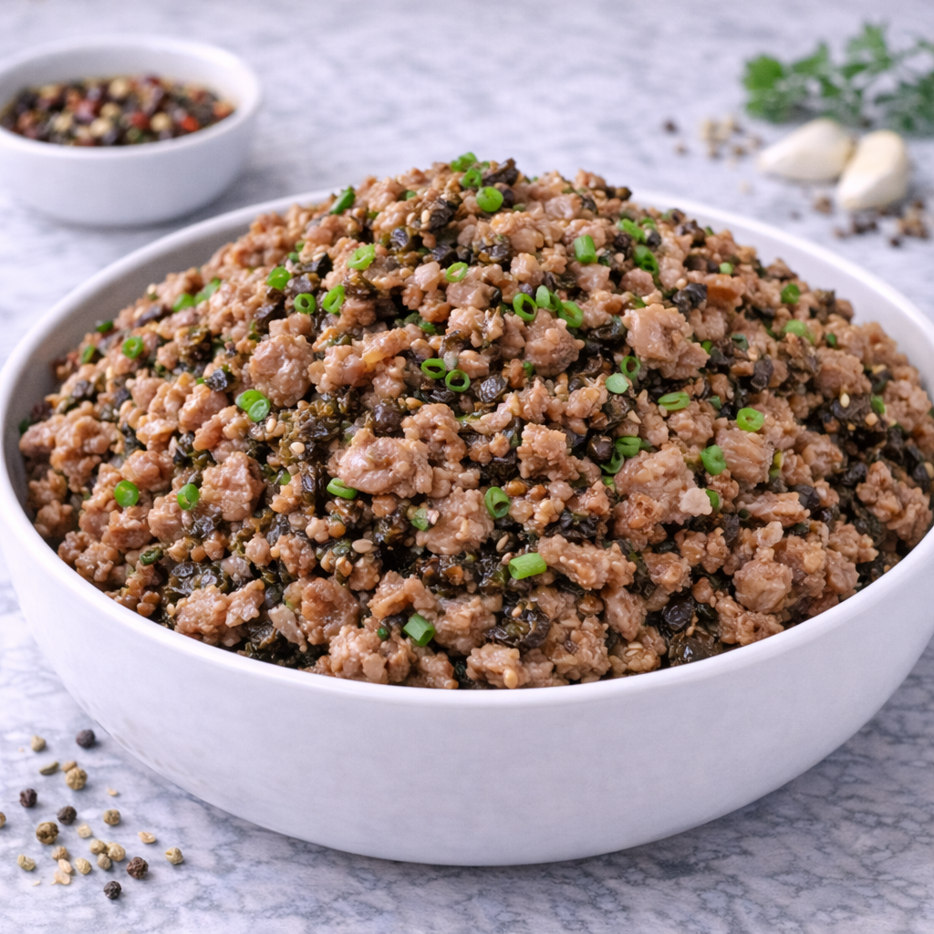 冬菜肉碎 DONG CAI PORK MINCED (2KG/PKT)
