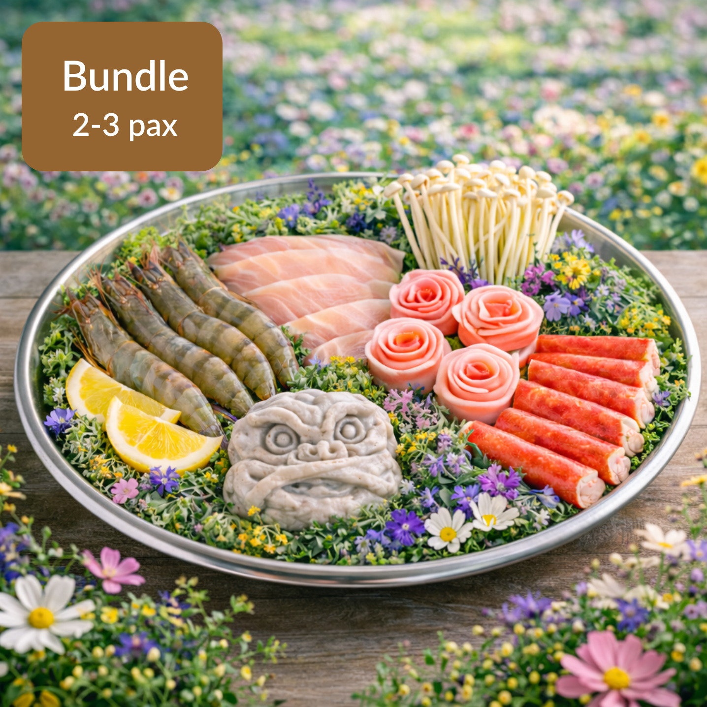 NEW FRESH STEAMBOAT BUNDLE 2-3 PAX (PRE-ORDER 3DAY BEFORE)