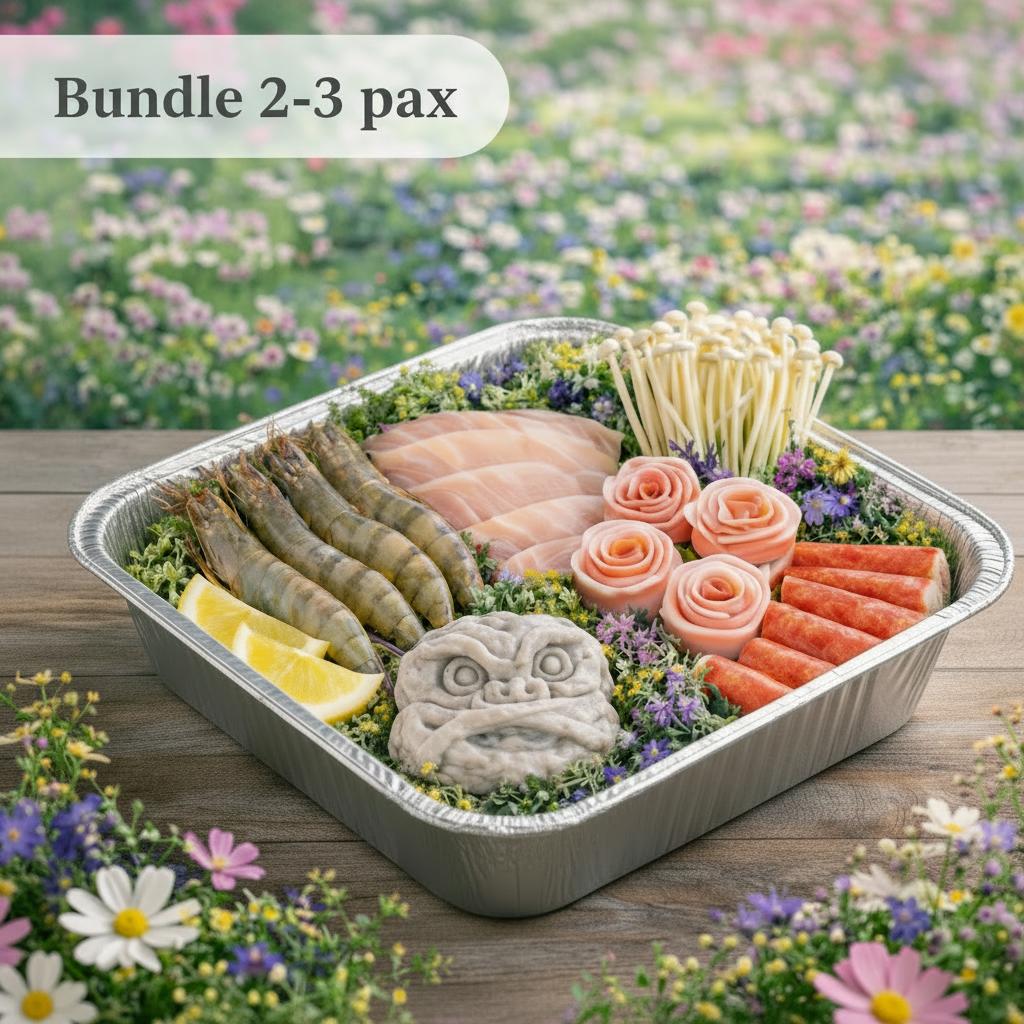 NEW FRESH STEAMBOAT BUNDLE 2-3 PAX (PRE-ORDER 3DAY BEFORE)