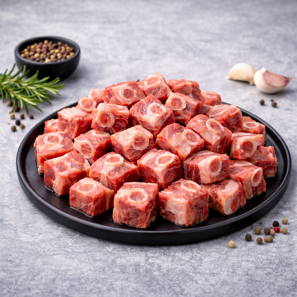 带骨羊肉丁 MUTTON CUBE WITH BONE(20KG/CTN) (自加工3CM X 3CM)