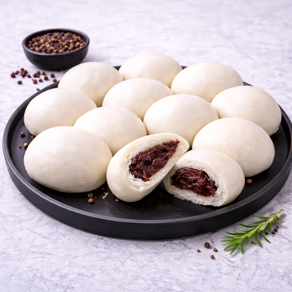 RED BEAN MINI BUN 12'S 豆沙包