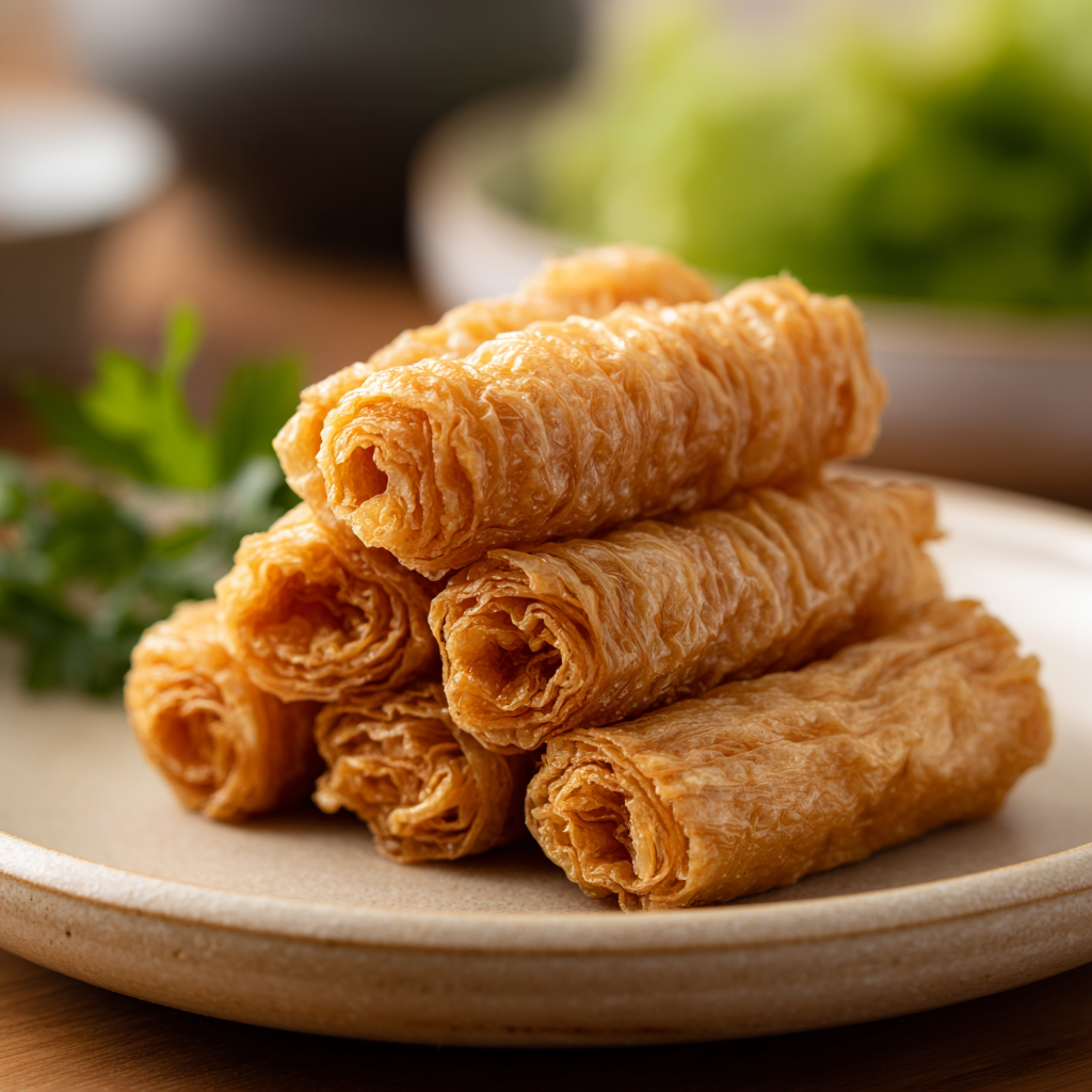 腐竹条 SMALL TAOKEE ROLL（1KG*6PKT)