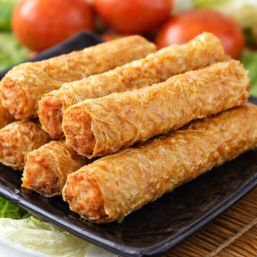 五香仔（S)FRIED NGOH HIANG ROLL(500G*24PKT)