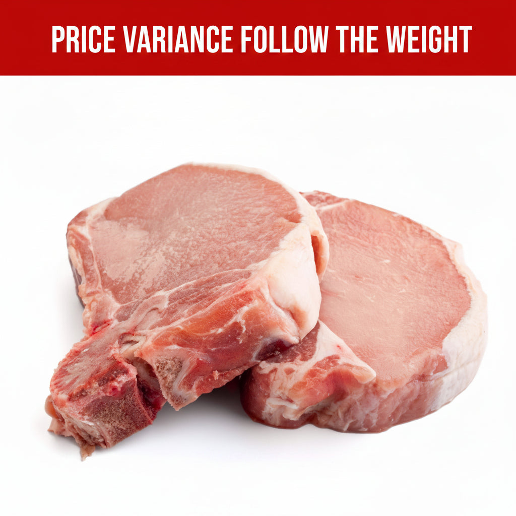 猪毛骨 PORK LOIN BONE IN-KG