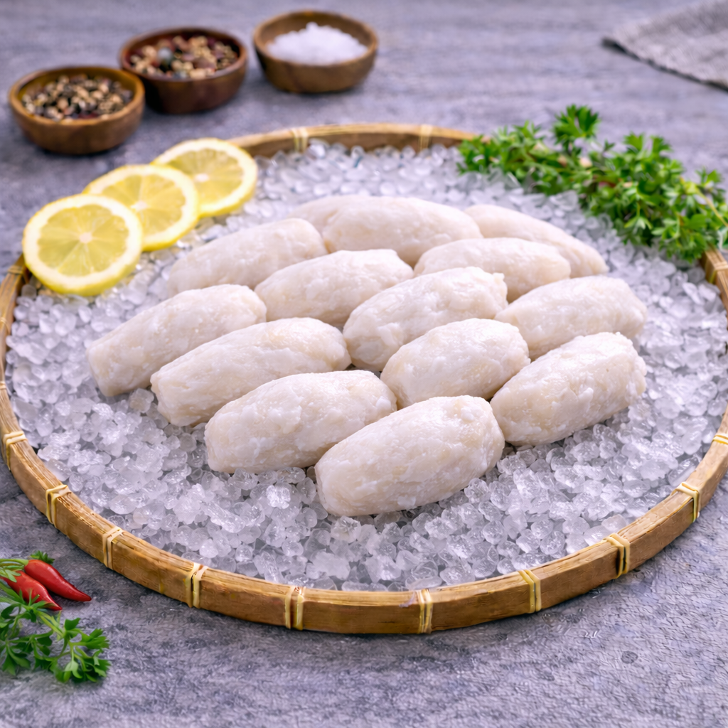 鲜鱼胶  YONG TAU FOO F.PASTE (2KG/PKT)