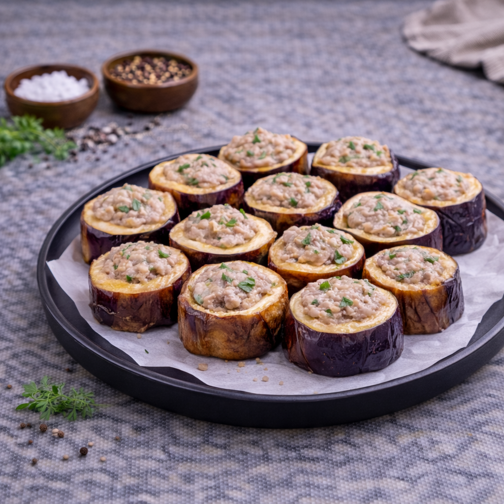 酿茄子 YONG TAU FU-EGGPLANT（10PCS/盒）