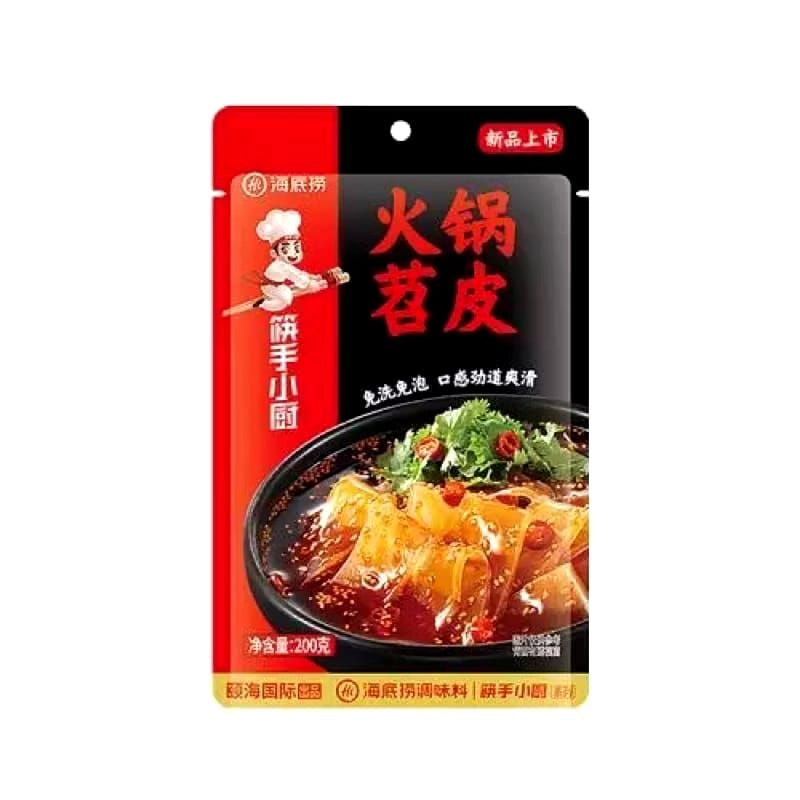 火锅苕皮 WIDE SWEET POTATO VERMICELLI (200G/PKT)