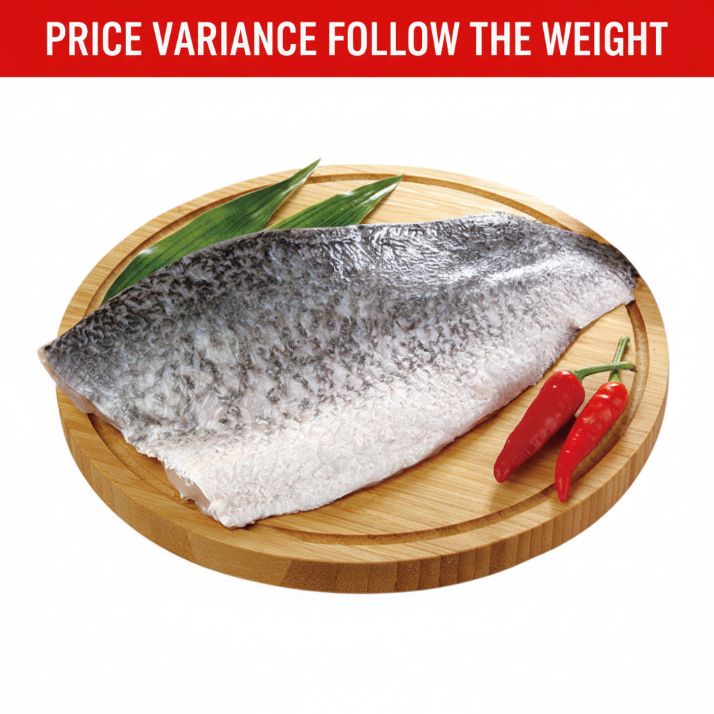 新鲜整金目鲈鱼（净肉柳）FRESH SEABASS (FILLET)